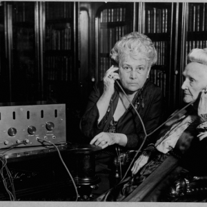 Americans tune into the radio